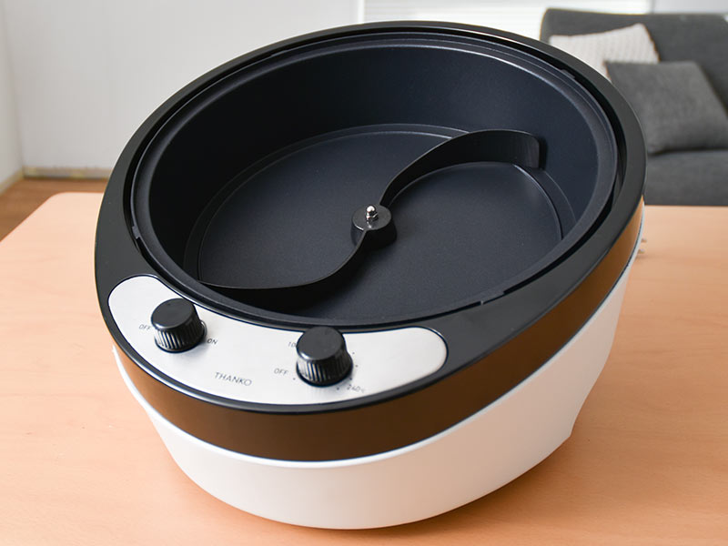 ムラなく焙煎電熱直火式コーヒーロースター