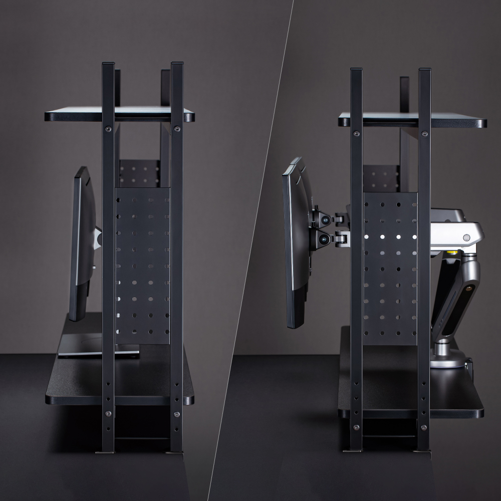 モニターアーム/スタンド両対応