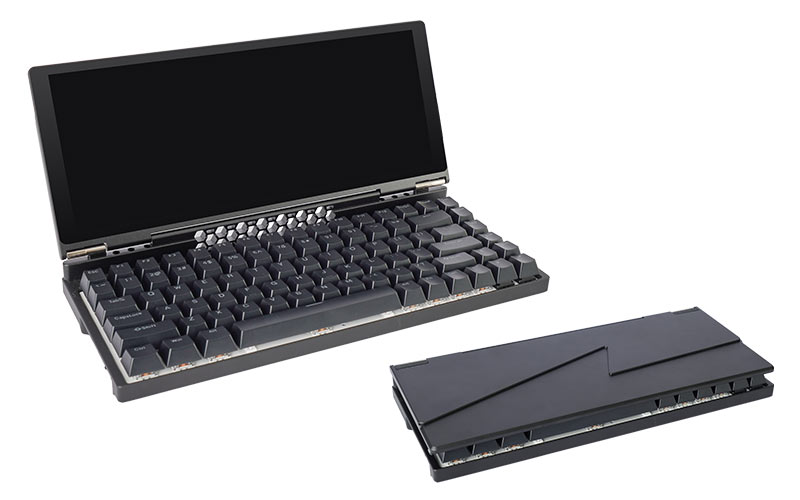 10インチモニター搭載メカニカルキーボード