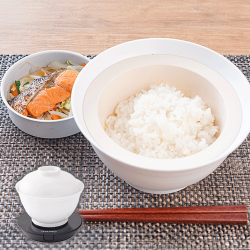 2段式どんぶり型超高速炊飯器