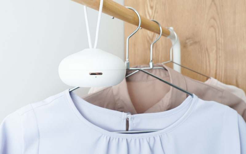 クローゼット用アロマディフューザー「ぽわりん」