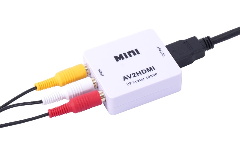 コンポジットをHDMIへ変換するアダプタ