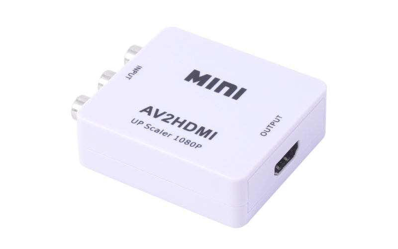 コンポジットをHDMIへ変換するアダプタ