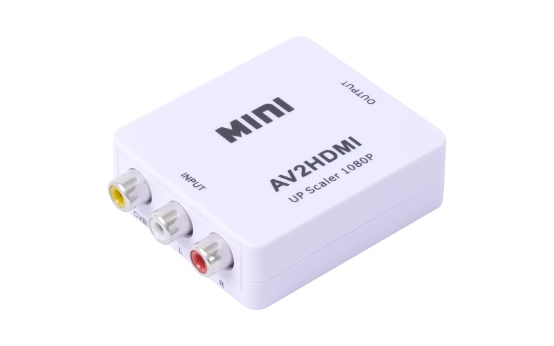 コンポジットをHDMIへ変換するアダプタ