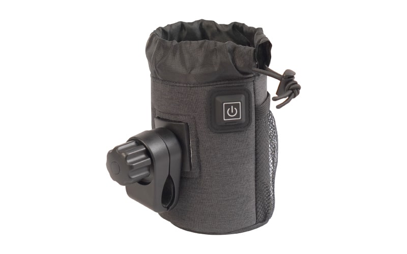 自転車用アタッチメント付きUSBあったかポーチ