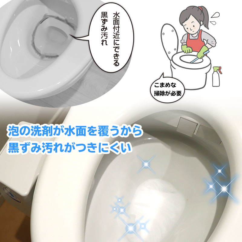 もこもこ泡で飛び跳ね抑制「後付けトイレバブル洗浄機」 | 【公式】サンコー通販サイト