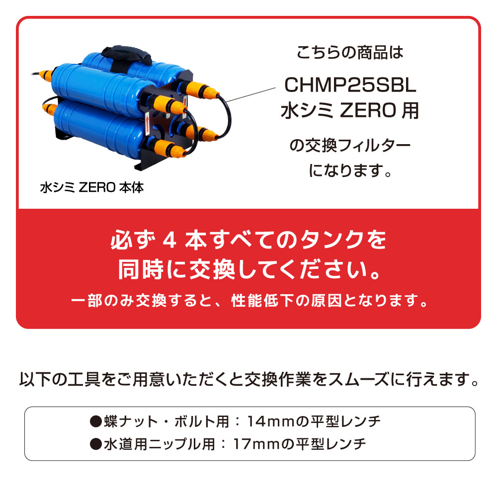 交換は4本同時に