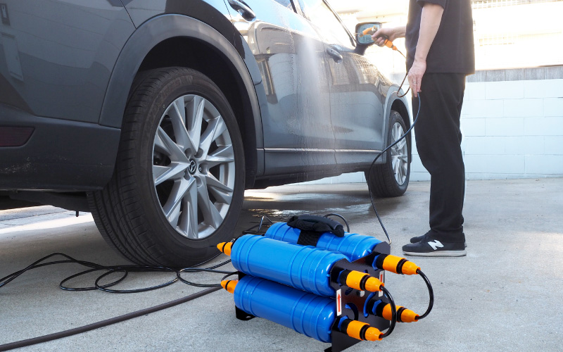 水道に取り付けるだけで純水になる純水器「水シミZERO」