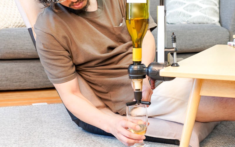 おうちでバー気分「定量ドリンクディスペンサー」