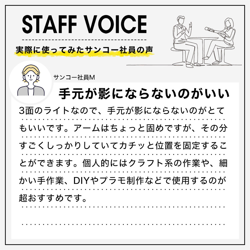 スタッフボイス