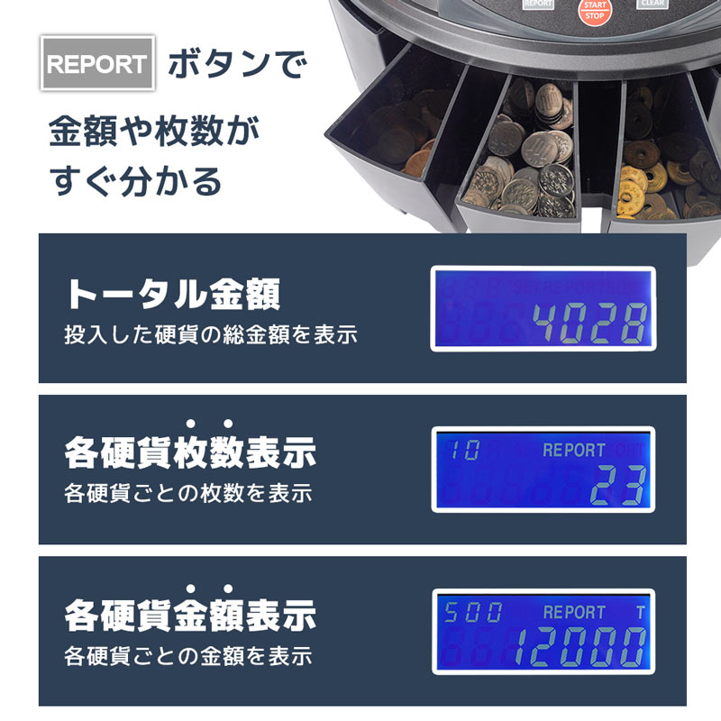 電動オートコインカウンター | THANKO