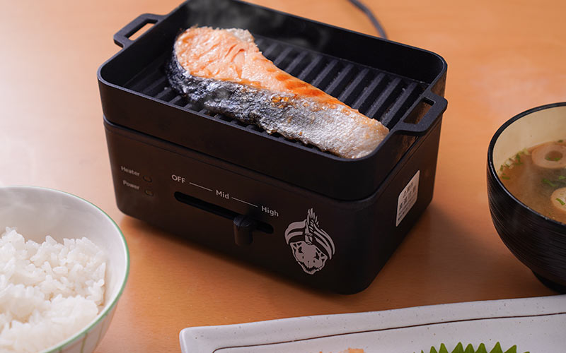 クリスマスにシャケを食うためのグリル「飢えたシャケのように」