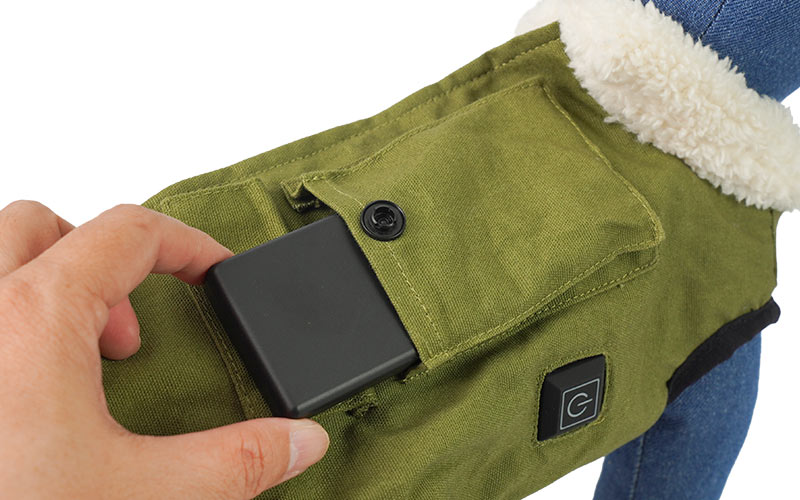 愛犬用ヒーターベスト「ワンだふるウォーム」