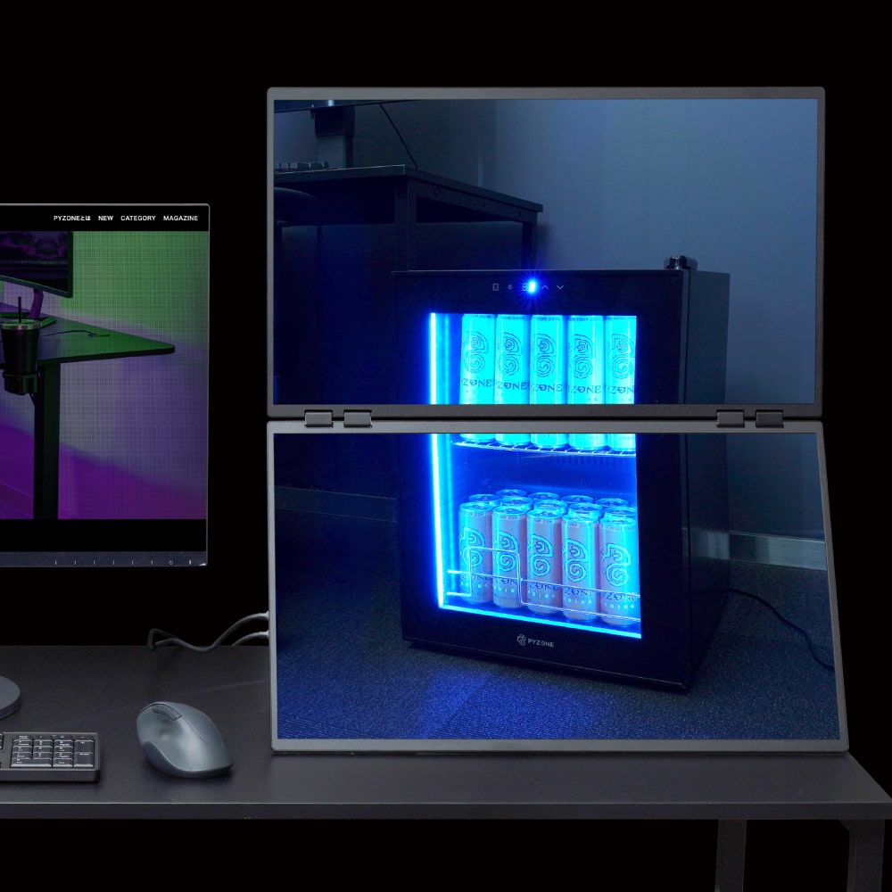 PYZONE : 23.8インチ上下2画面拡張デュアルモニター 2K | 【公式
