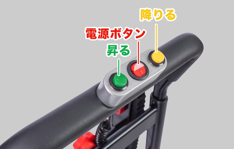 手元でボタン1つの簡単操作