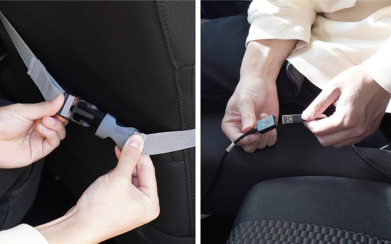 じわっとあったか「薄型ランバーサポート」