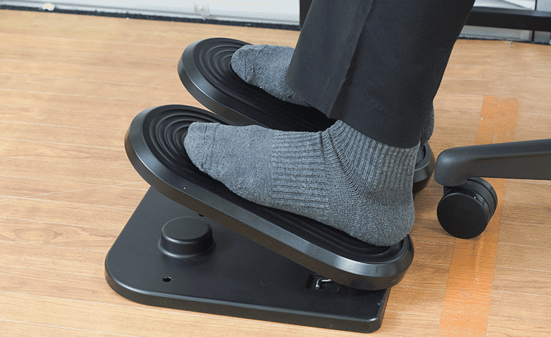 足踏み運動フットレスト「座りながランニング。」