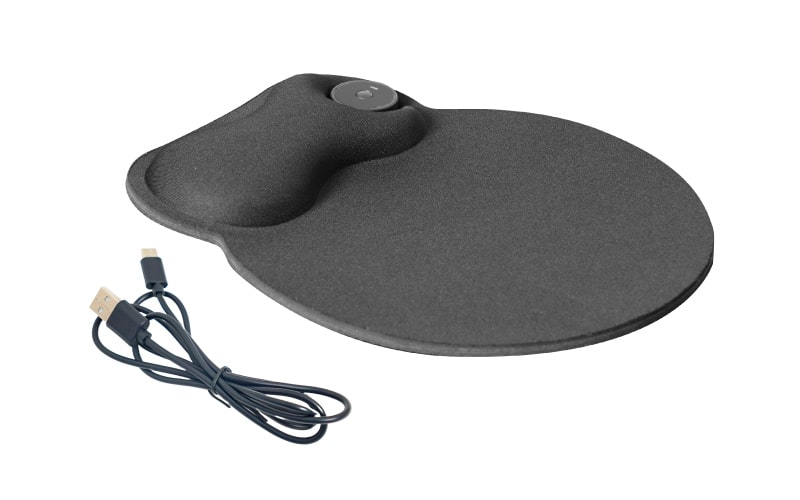 手首ぽかぽかヒーター付きマウスパッド