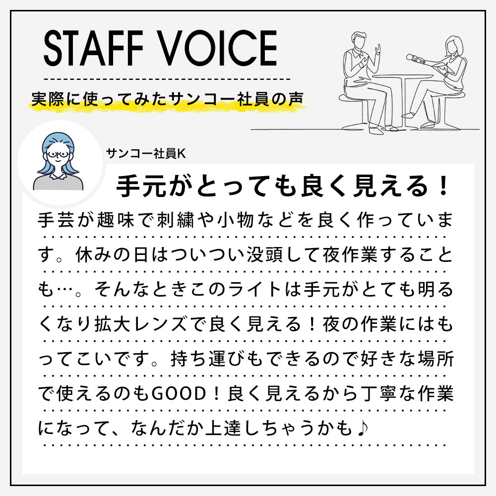 スタッフボイス