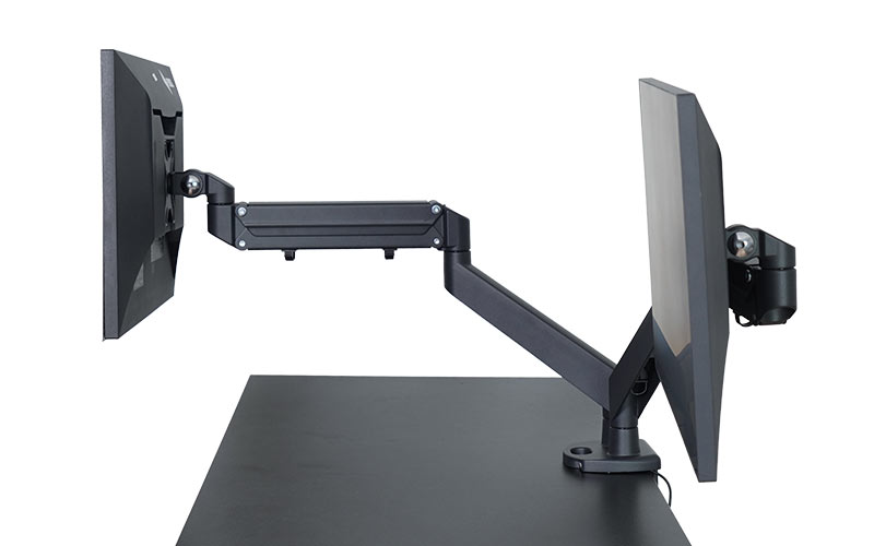 モニターアームプレミアム（ガスショック式）デュアルタイプ