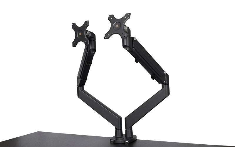 モニターアームプレミアム（ガスショック式）デュアルタイプ