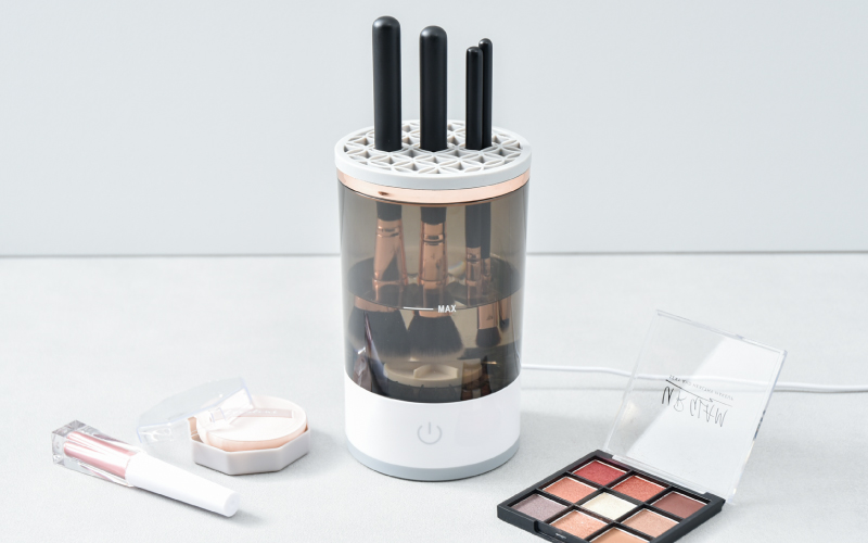 メイクブラシまとめてランドリー