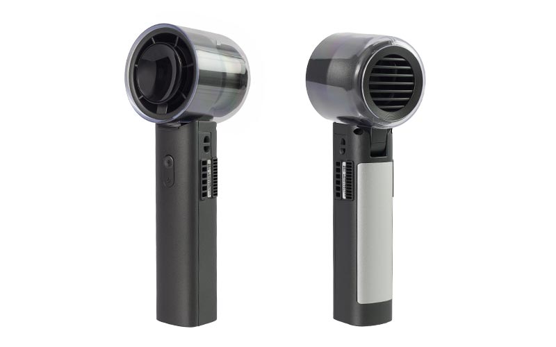 持ち手が冷える「ハンディクールファン」