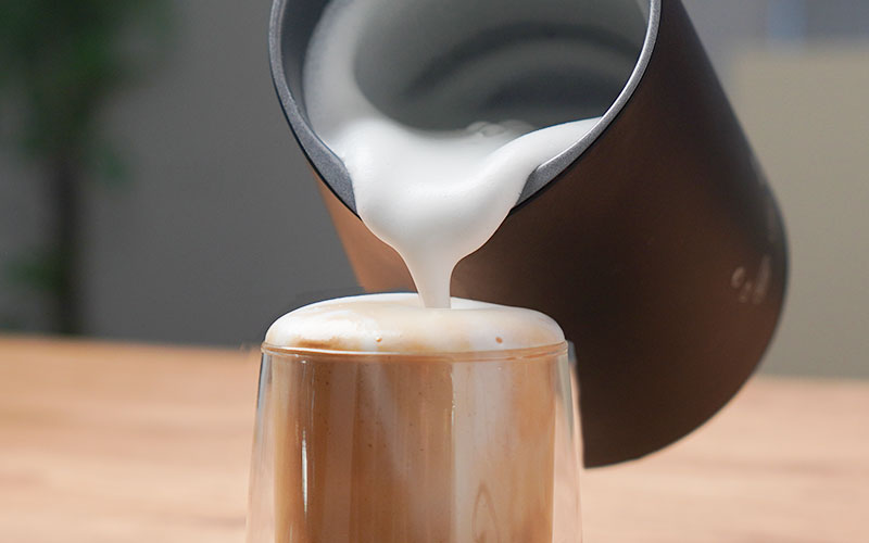 500mlミルクフロッサー「ラテハグ」