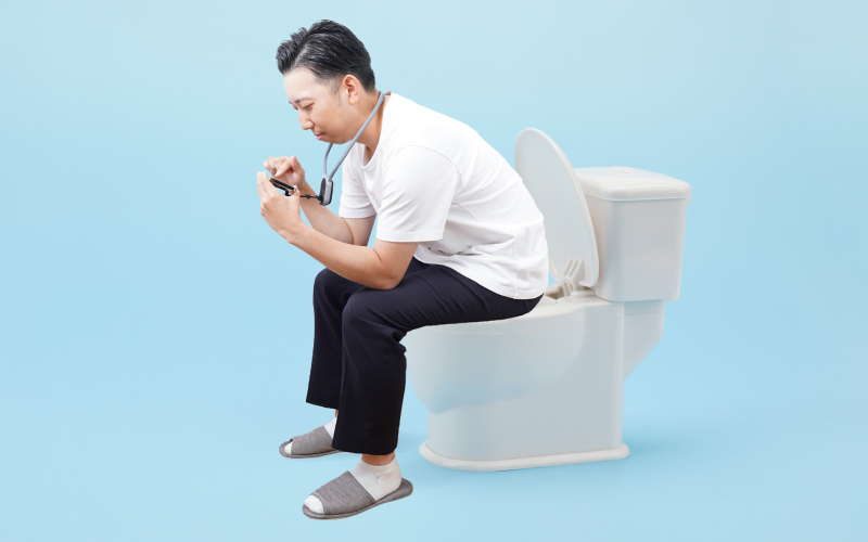 ながらスマホのおともだち