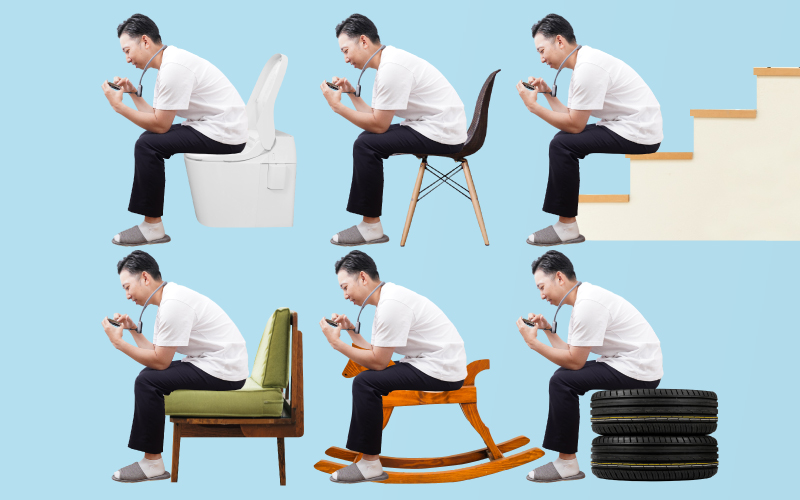 ながらスマホのおともだち