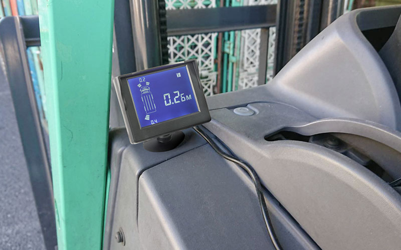 トラック＆建機、フォークリフト用セーフティセンサー
