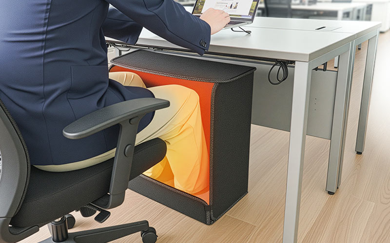 消臭マット付き6面大型パネルヒーター