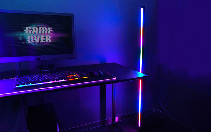 RGBコーナーフロアライト