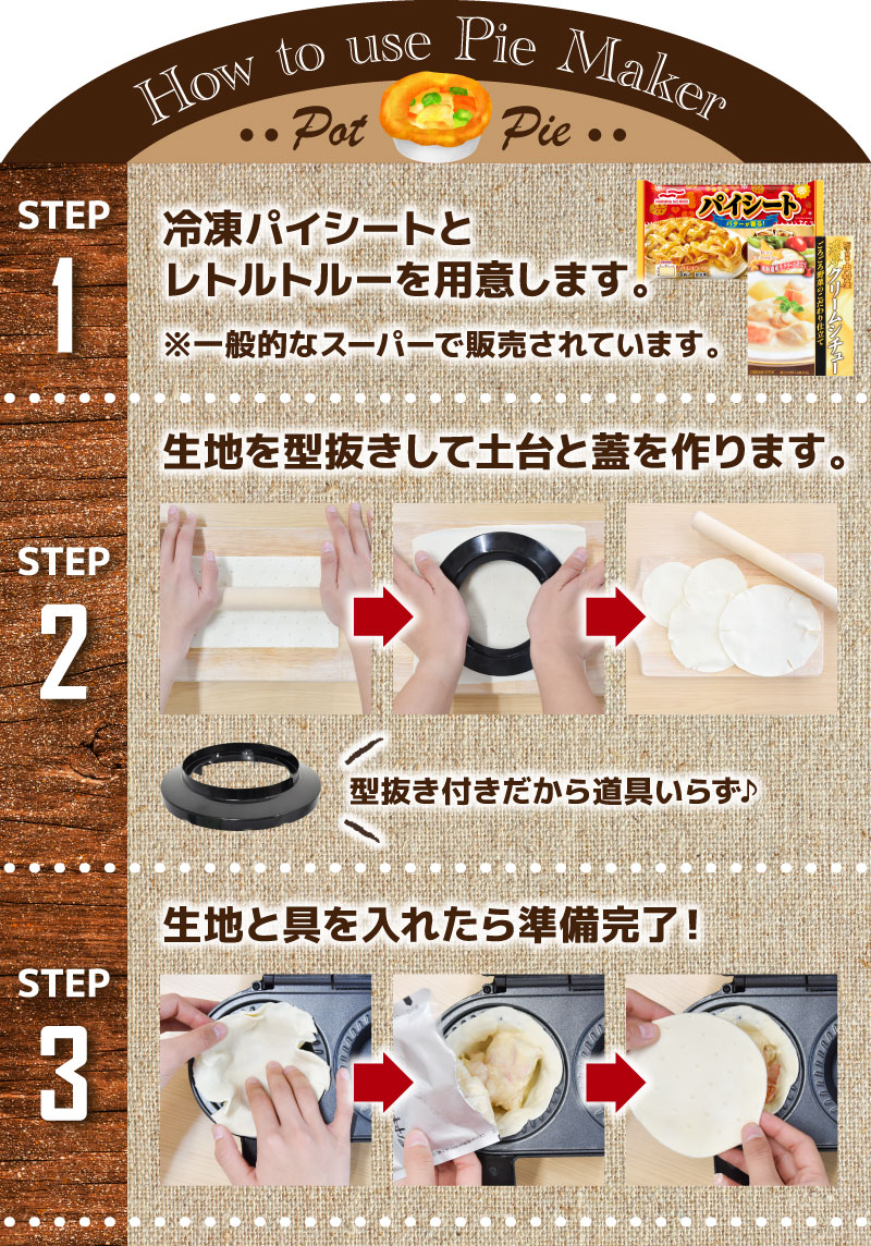 自家製パイメーカー