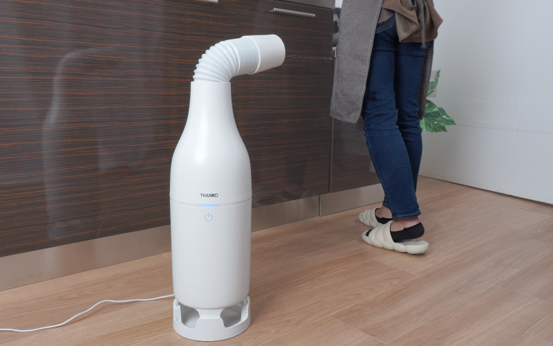 冷たい風が出る「USBスポットアイスファン」