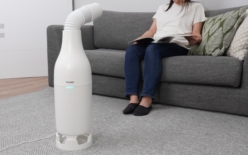 冷たい風が出る「USBスポットアイスファン」