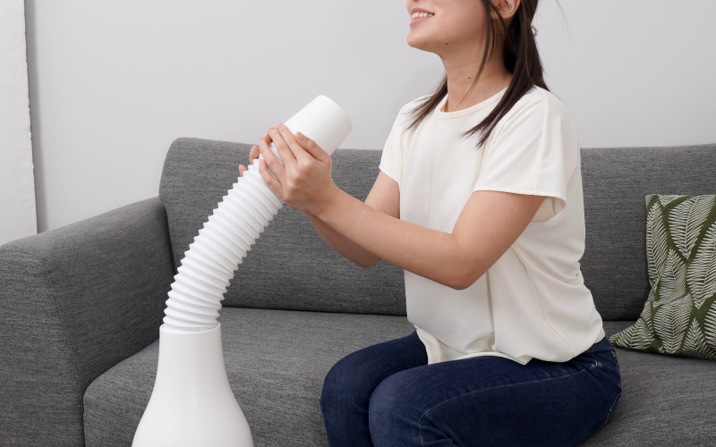 冷たい風が出る「USBスポットアイスファン」