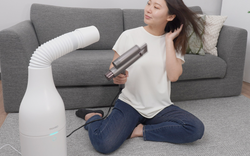 冷たい風が出る「USBスポットアイスファン」