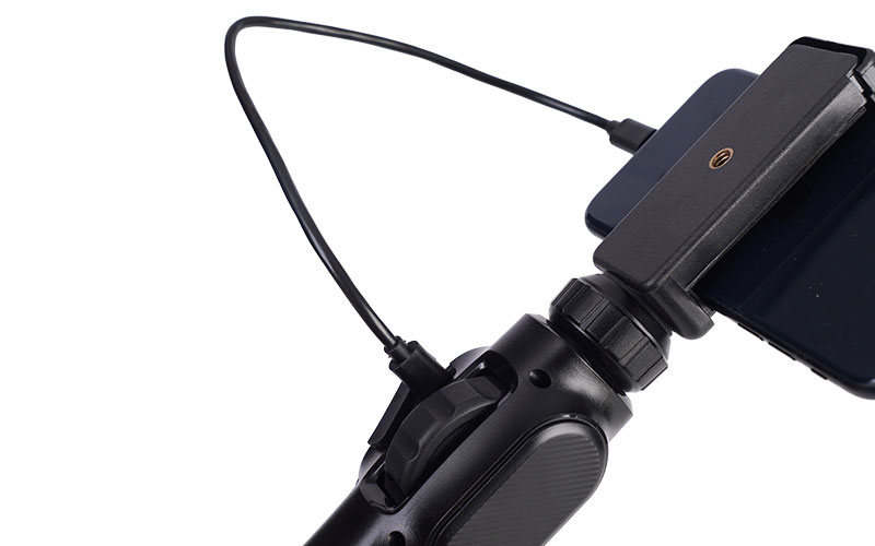 スマホで使用出来る2カメラ工業用内視鏡