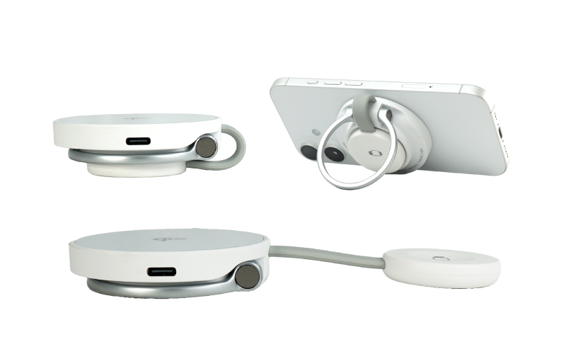 LEDミラー付き「3in1ワイヤレスチャージャー」