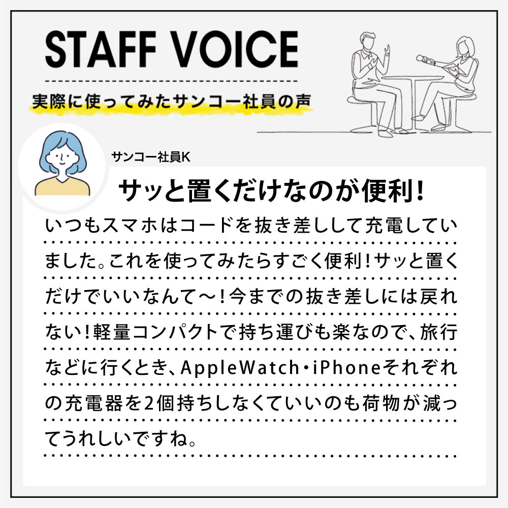 スタッフボイス