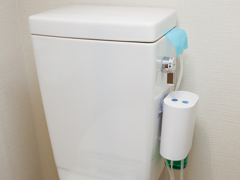 後付けトイレバブルクッション「あわらく」