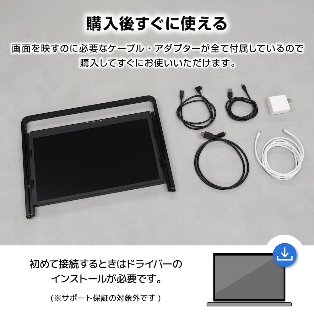 映像出力がないUSBでも4画面にできる拡張モニター | 【公式】サンコー