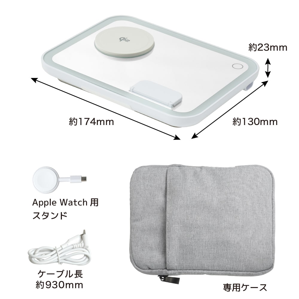 新品未使用　ワイヤレスチャージャー<256GB> ホワイト iXpand 【中古】iXpand ワイヤレス充電器 256GB ホワイト