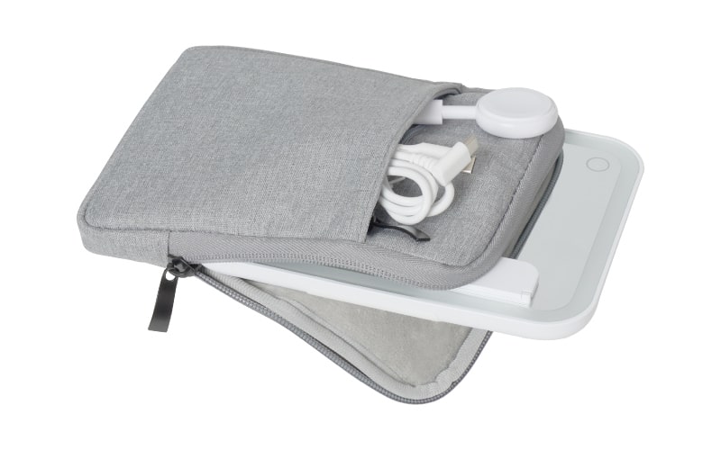 LEDミラー付き「3in1ワイヤレスチャージャー」