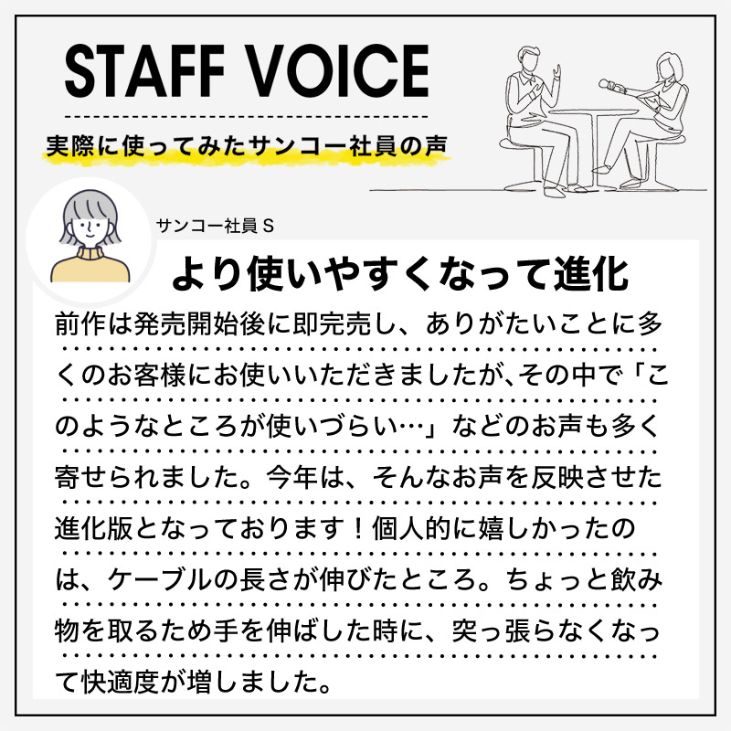 スタッフボイス