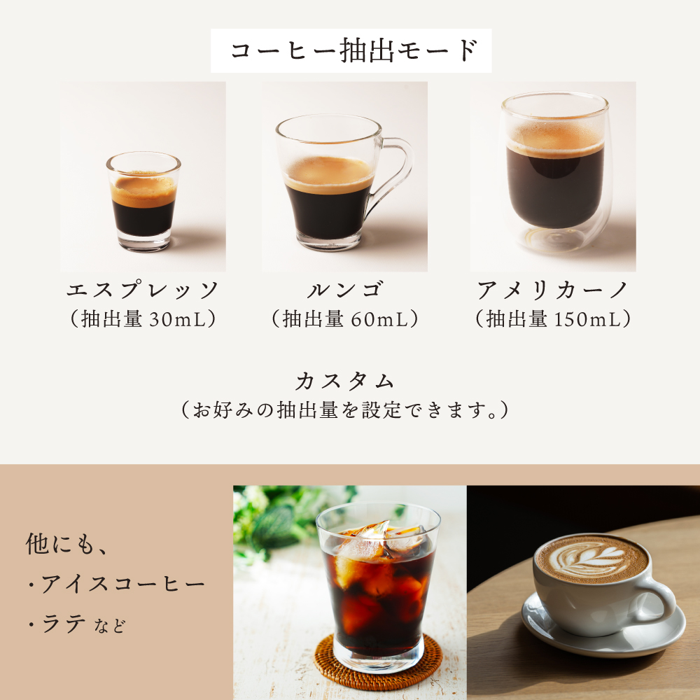 コーヒー抽出モード